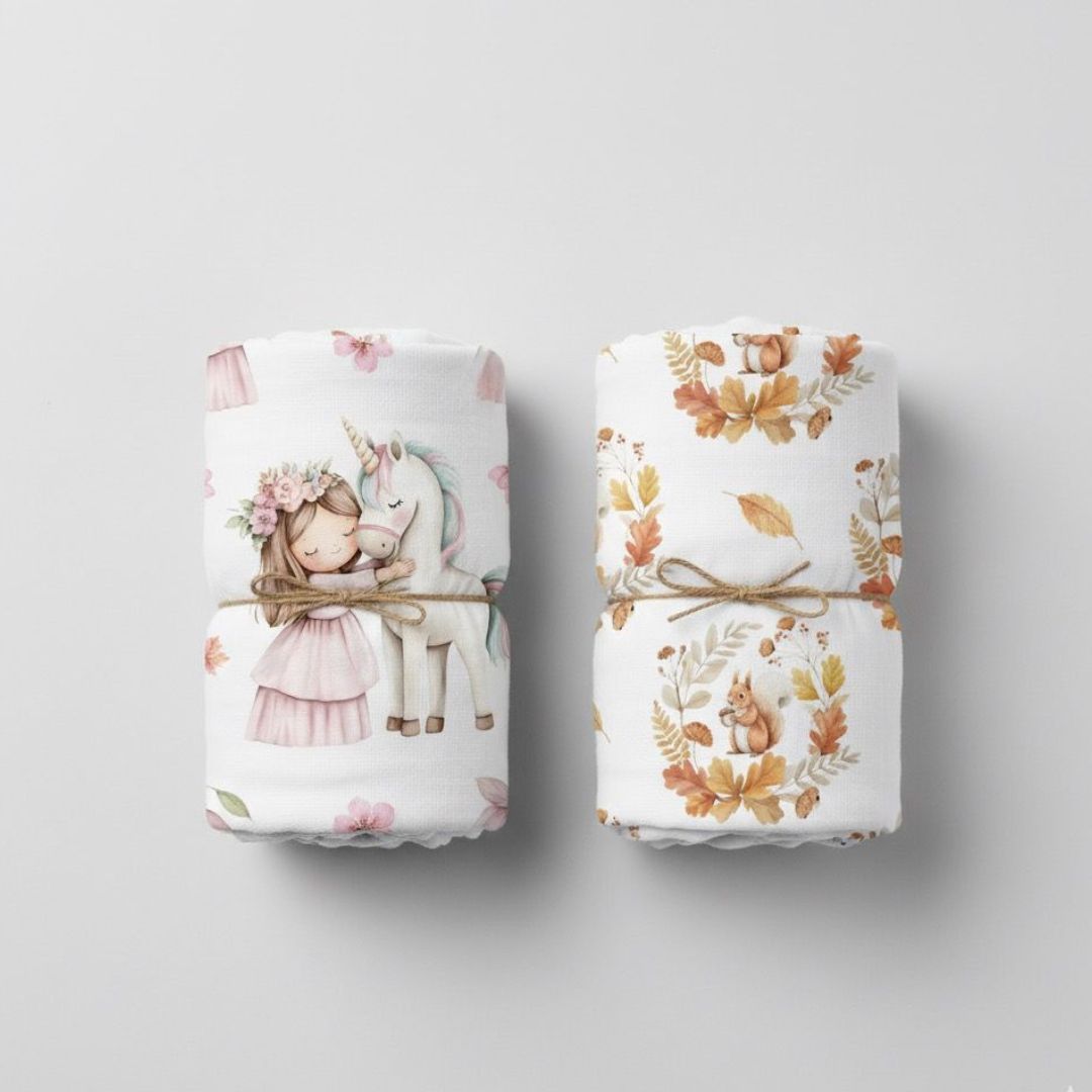 חיתול במבוק לתינוק- יוניקורן