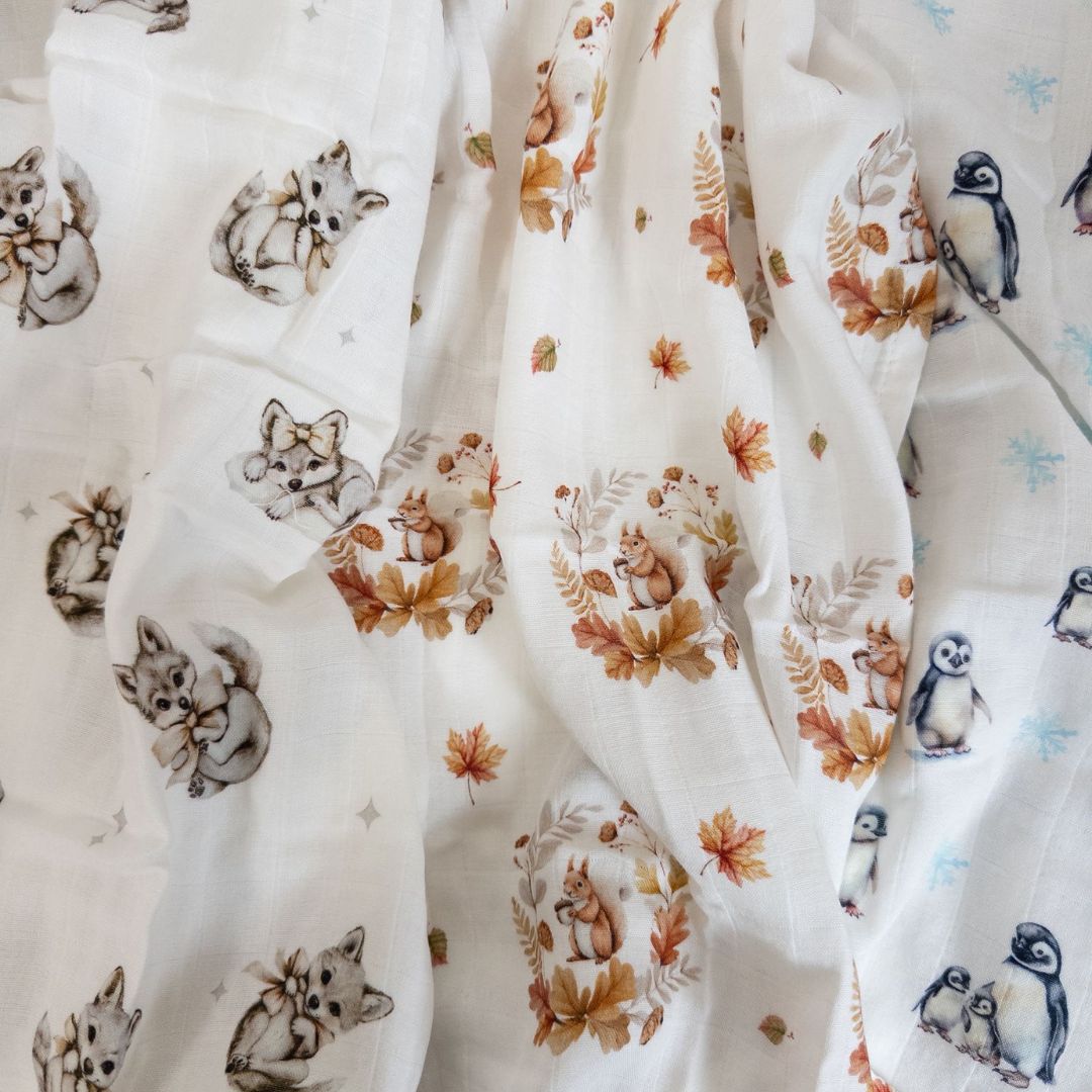 סט שלישיית חיתולי במבוק- חלומות מכושפים