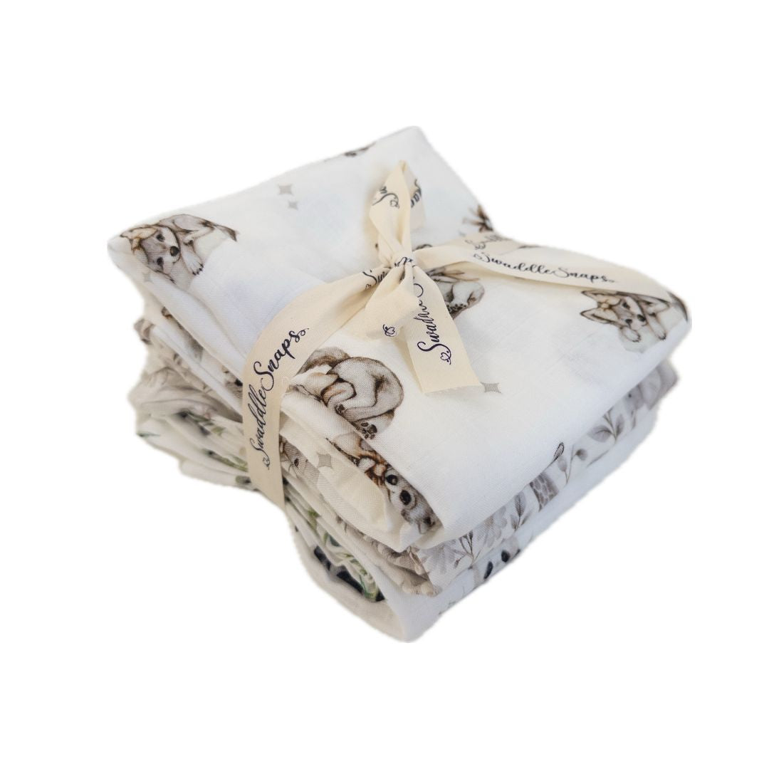 סט שלישיית חיתולי במבוק- חיבוק ראשון