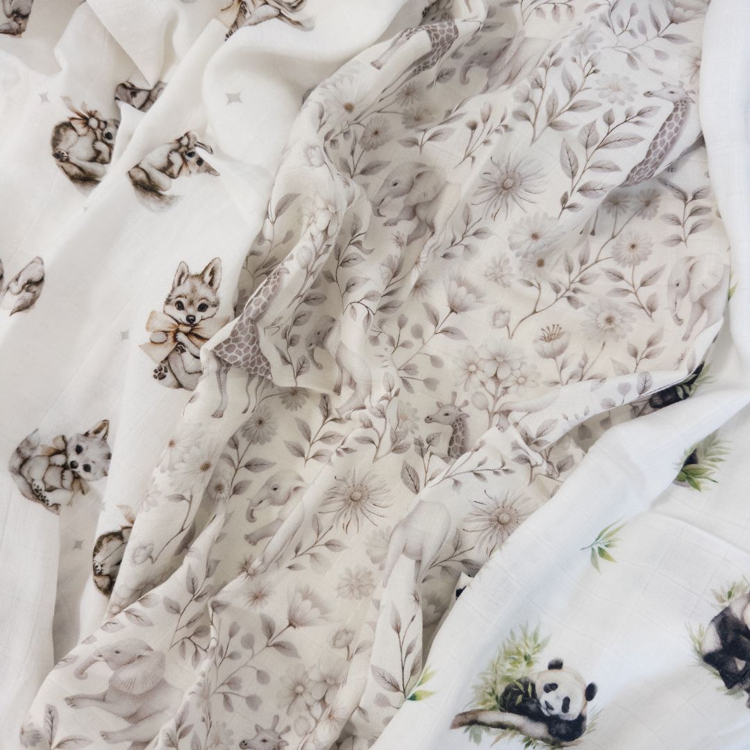 סט שלישיית חיתולי במבוק- חיבוק ראשון