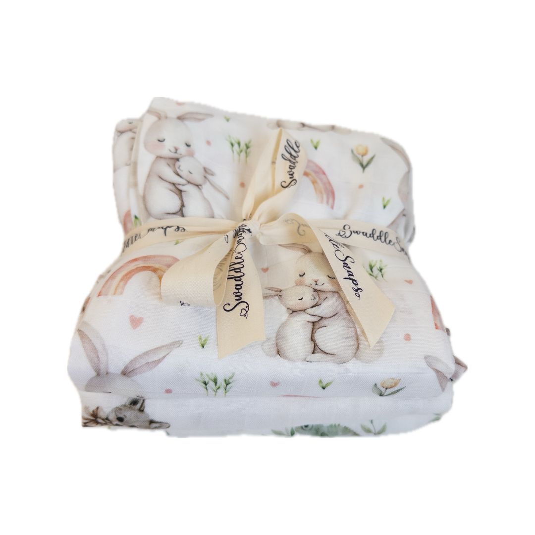 סט שלישיית חיתולי במבוק- חיות וחלומות